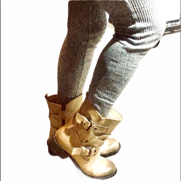 Guess Tan/Camel Leather Strappy Boots 👢 - Picture 8 of 8